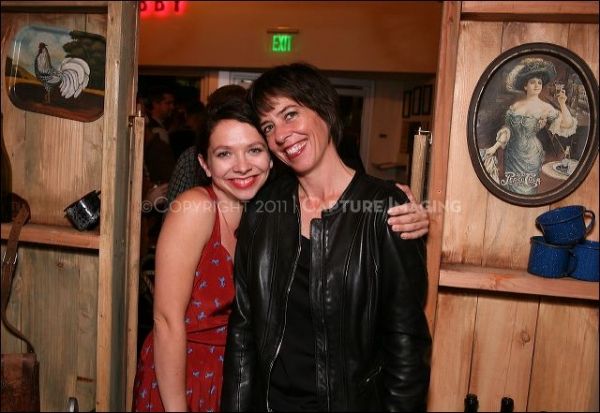 Cast member Jenny Larson (L) and Co-Director/Cast member Lana Lesley Photo
