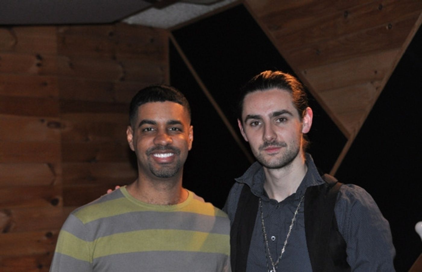 Photo Coverage: SPIDER-MAN's Reeve Carney, T.V. Carpio Sing For 'Carols for a Cure'  Image