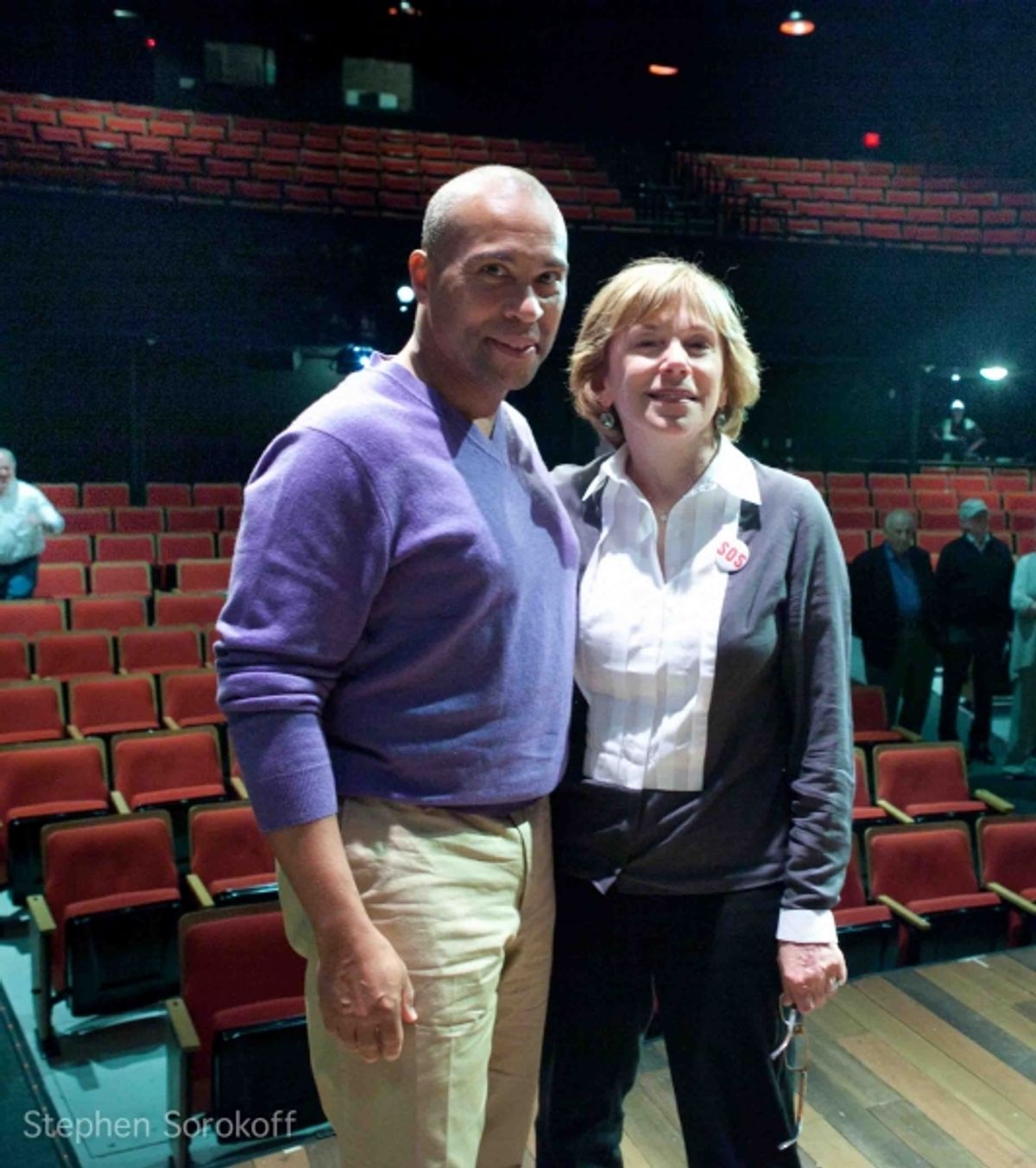 Gov. Deval Patrick & Julianne Boyd at 