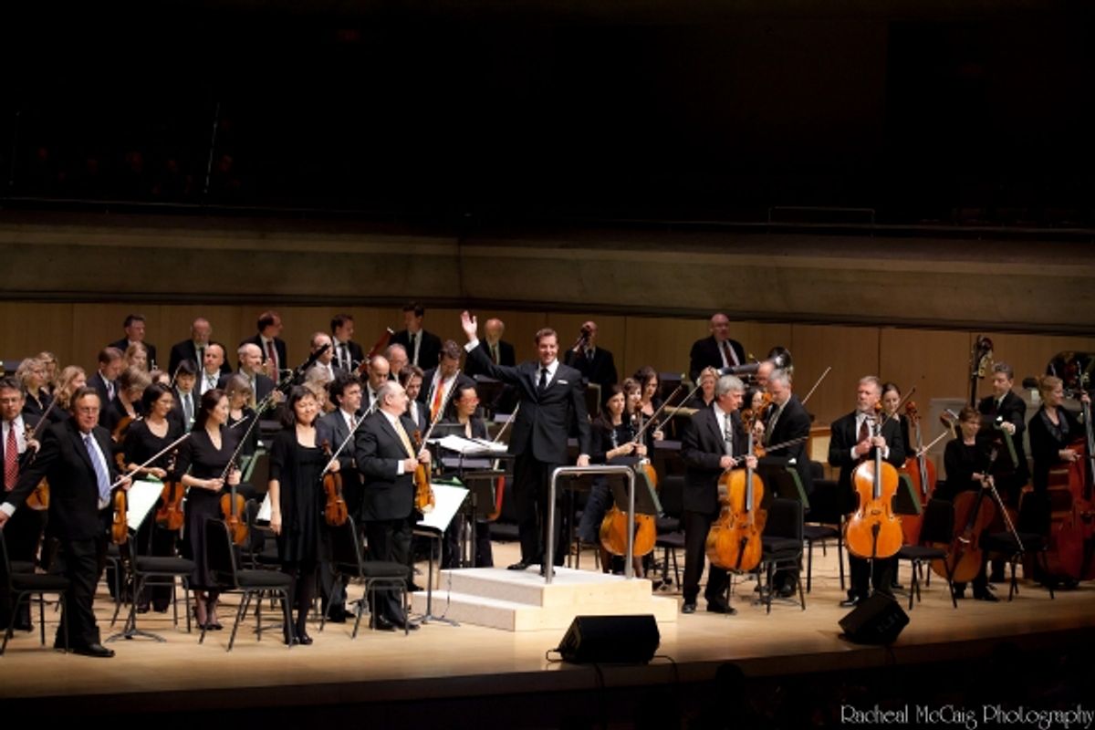 Steven Reineke with The Toronto Symphony Orchestra
 at 