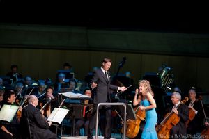 Steven Reineke and Jodi Benson @ BroadwayWorld Steven Reineke and Jodi Benson Photo