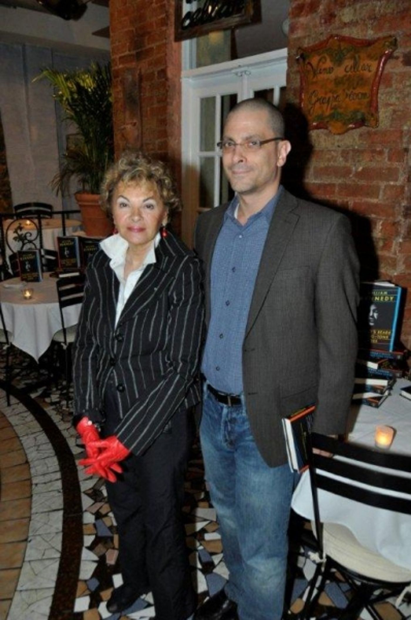 Photo Flash: Trattoria Dopo Teatro Honors Author William Kennedy Photo Flash: Trattoria Dopo Teatro Honors Author William Kennedy Image