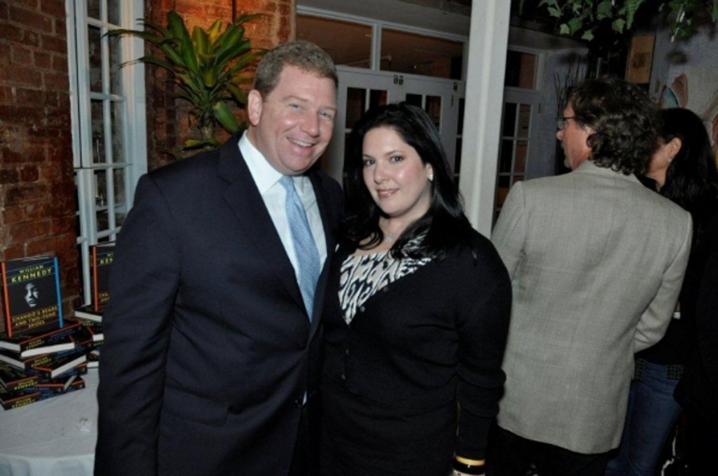 Photo Flash: Trattoria Dopo Teatro Honors Author William Kennedy Photo Flash: Trattoria Dopo Teatro Honors Author William Kennedy Image