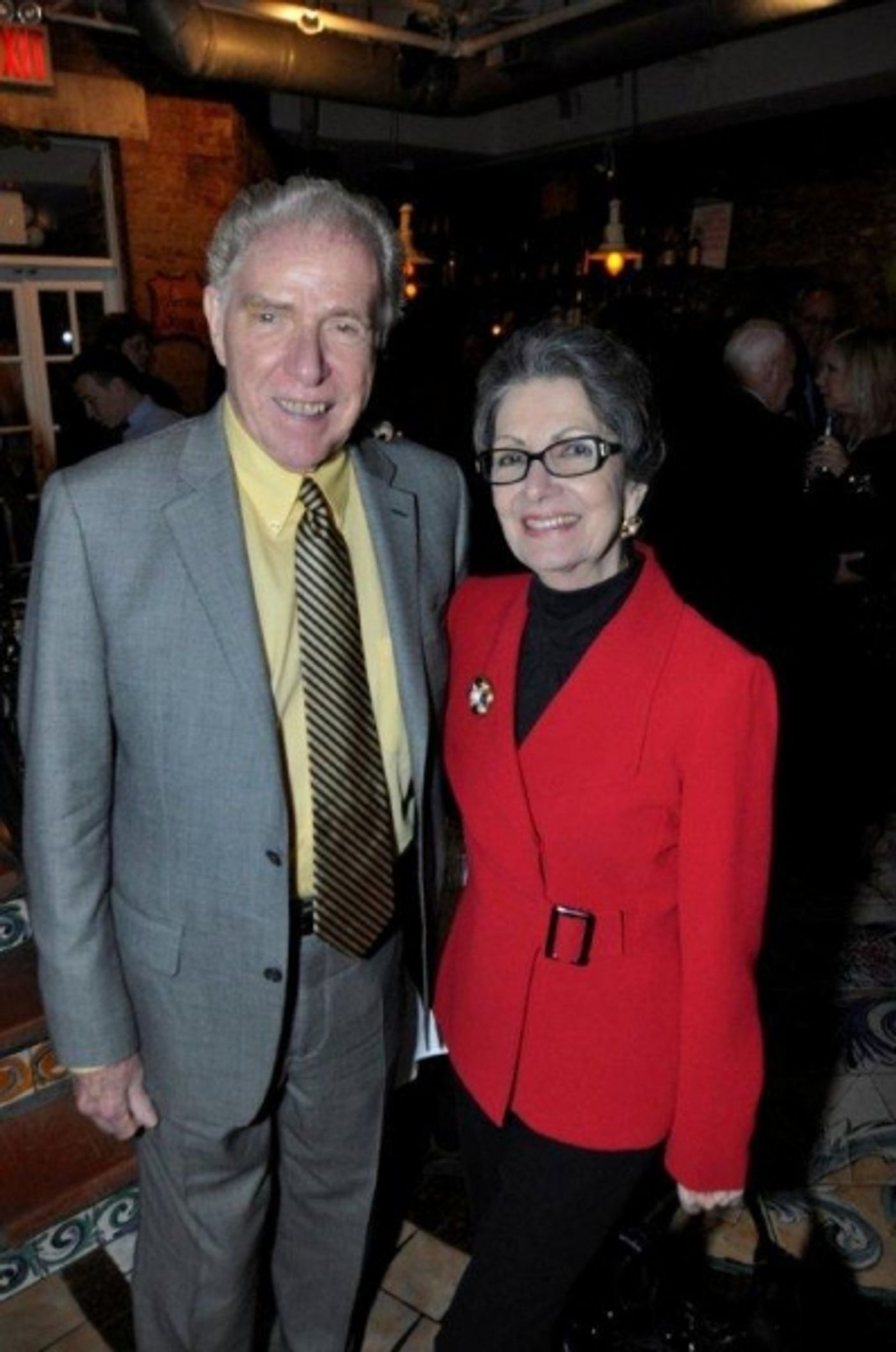 Photo Flash: Trattoria Dopo Teatro Honors Author William Kennedy Photo Flash: Trattoria Dopo Teatro Honors Author William Kennedy Image