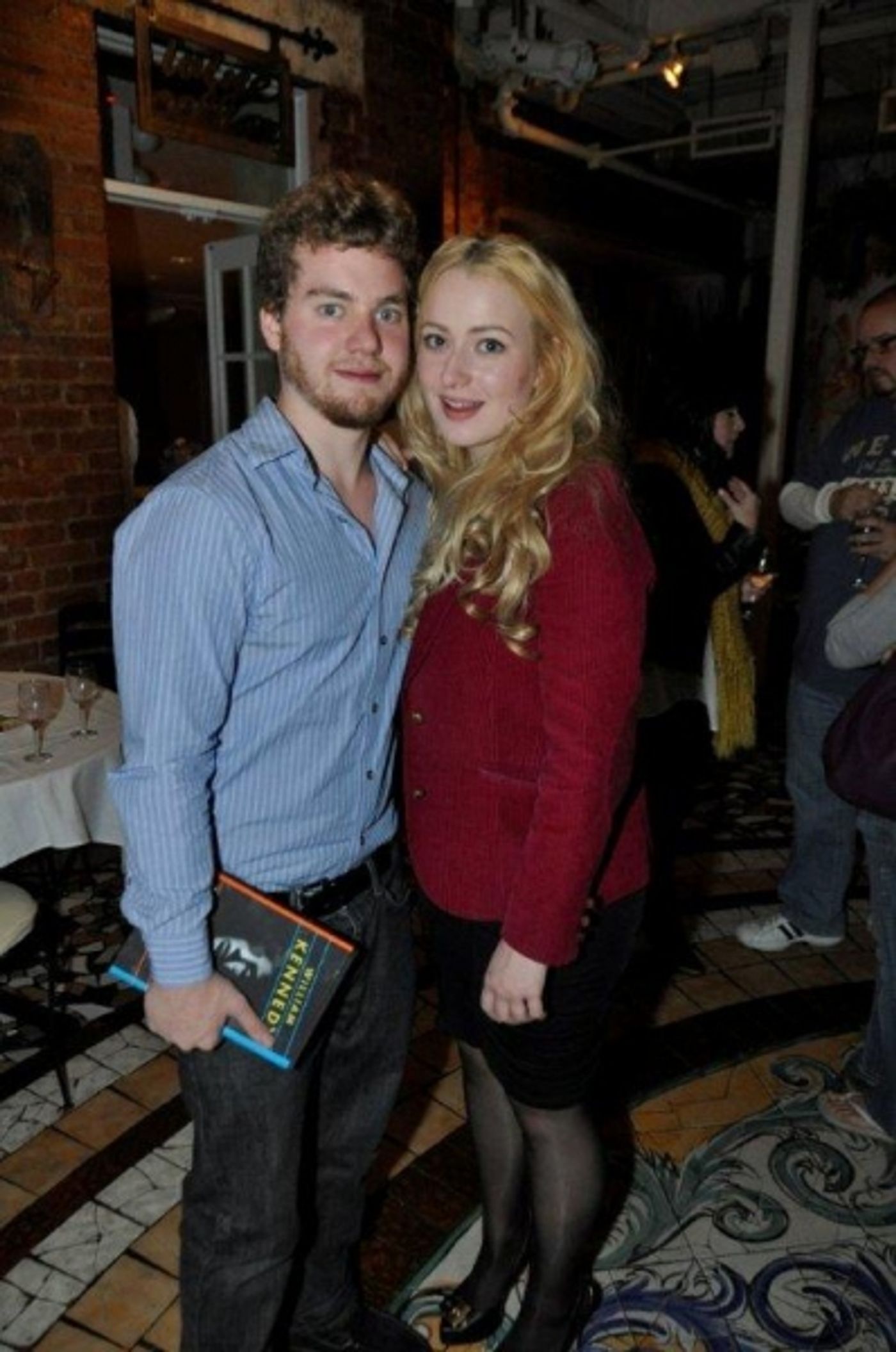 Photo Flash: Trattoria Dopo Teatro Honors Author William Kennedy Photo Flash: Trattoria Dopo Teatro Honors Author William Kennedy Image