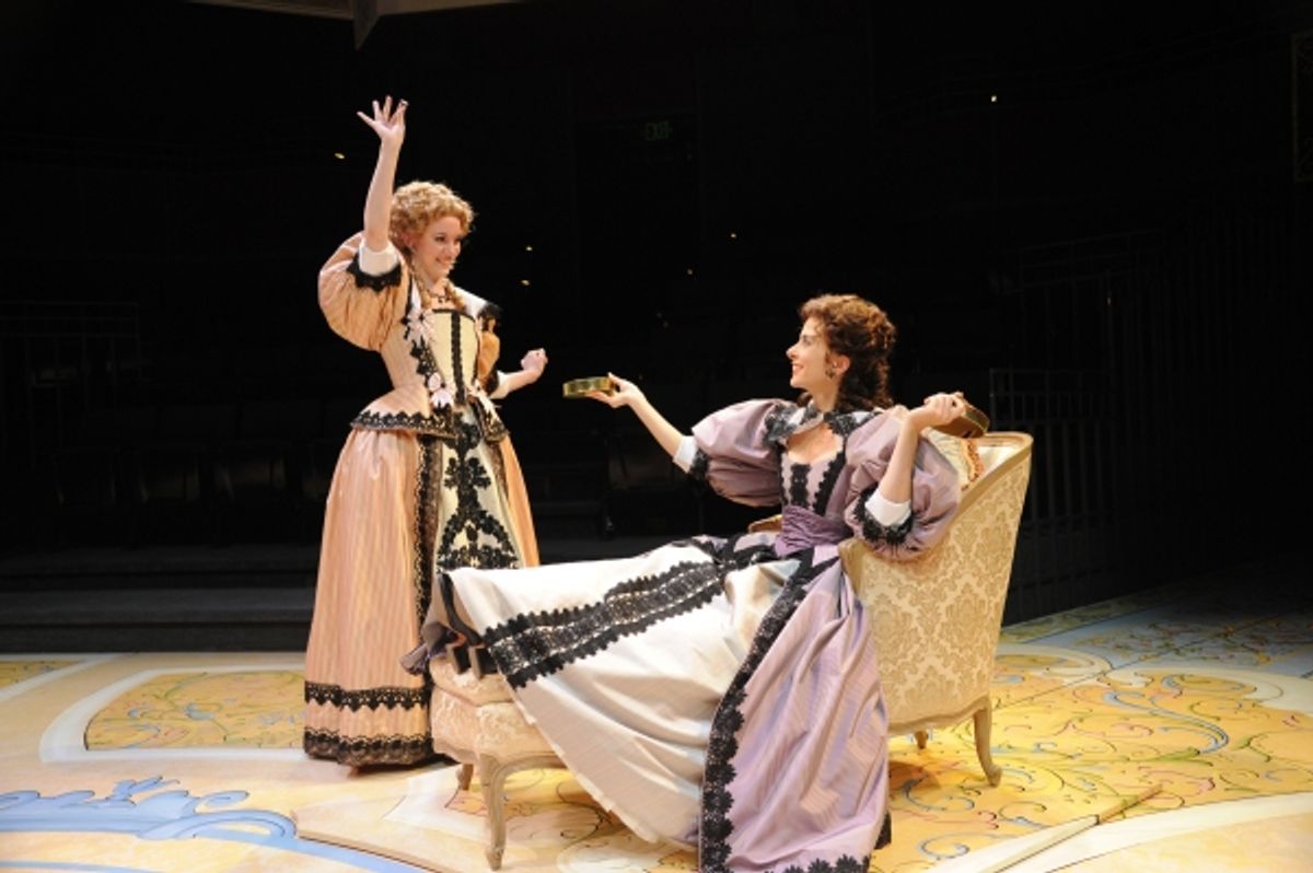 (l-r) Amelia Pedlow, Jeanine Serralles at 