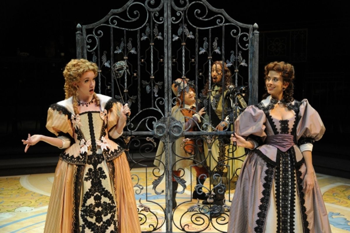 (l-r) Amelia Pedlow, Matt Zambrano, Drew Cortese, Jeanine Serralles at 