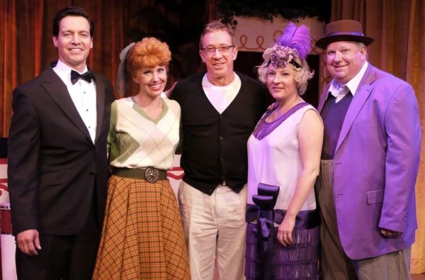 Tim Allen with Bill Mendieta, Sirena Irwin, Lisa Joffrey and Bill Chott Photo