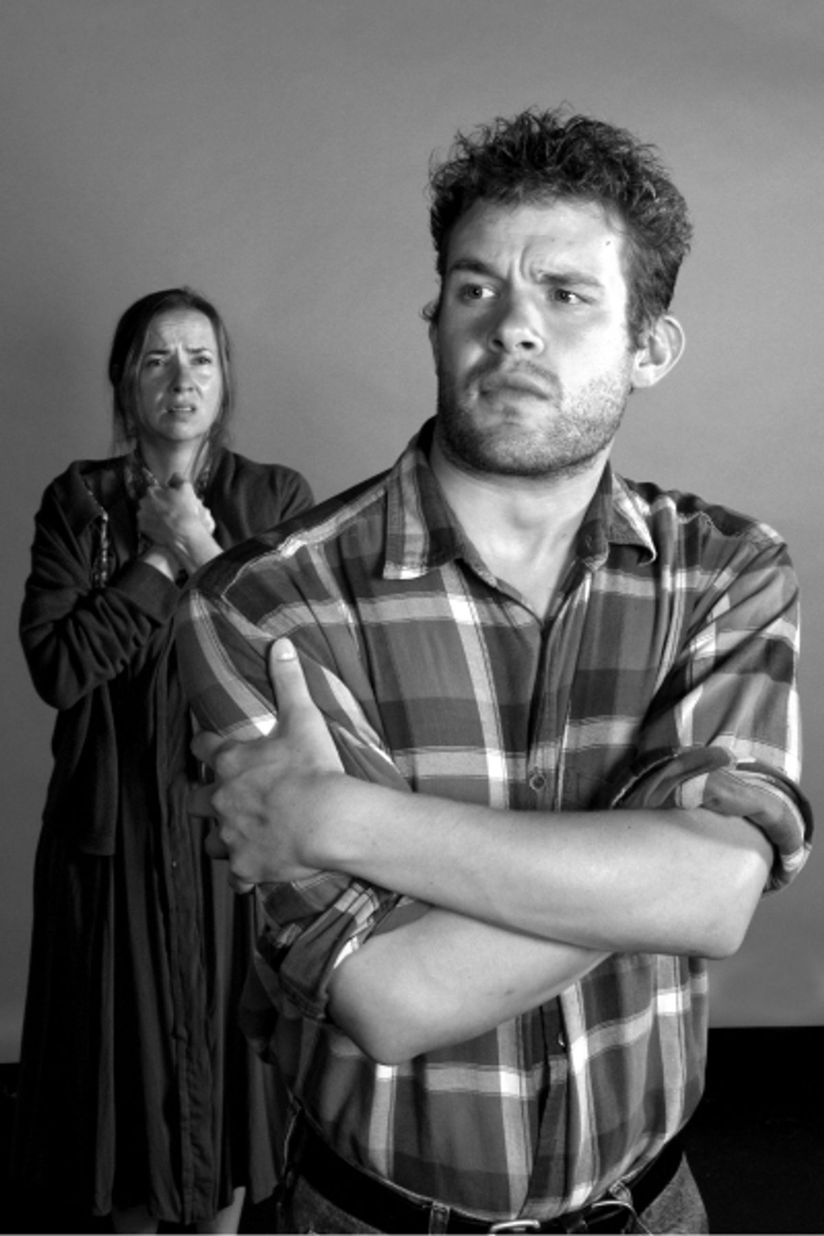 Abby Apple Boes (Ma) and Benjamin Cowhick (Tom) at 