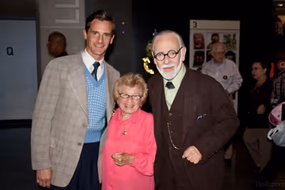 MARK H. DOLD, DR. RUTH, MARTIN RAYNER Photo