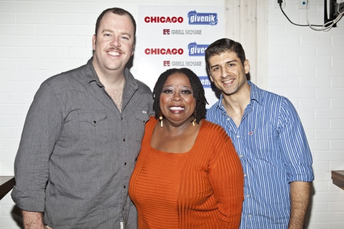 Chris Sullican, Carol Woods and Tony Yazbeck at 