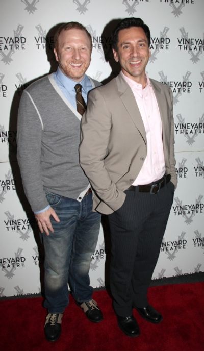 Hunter Bell & Michael Berresse Photo