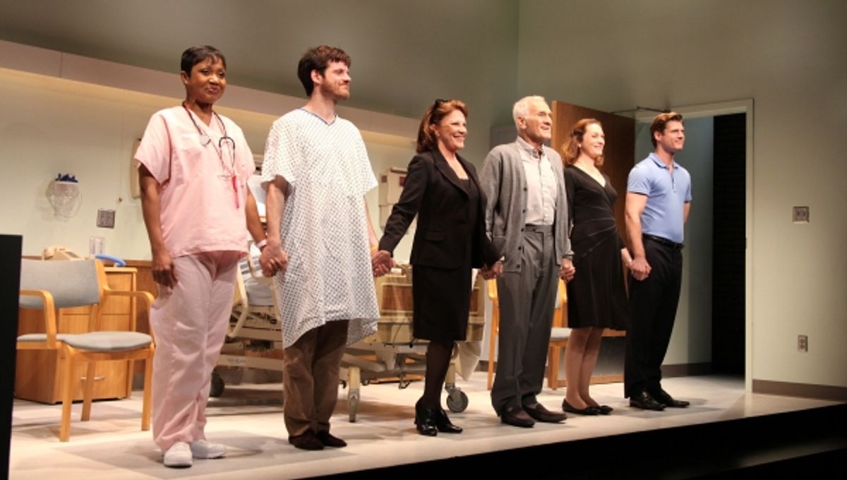 Brenda Pressley, Michael Esper, Linda Lavin, Dick Latessa & Gregory Wooddell  at 