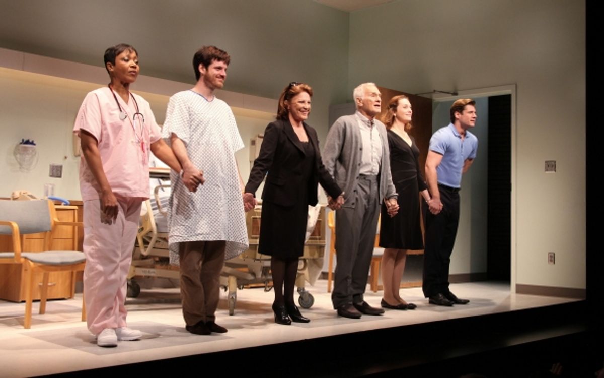 Brenda Pressley, Michael Esper, Linda Lavin, Dick Latessa & Gregory Wooddell at 