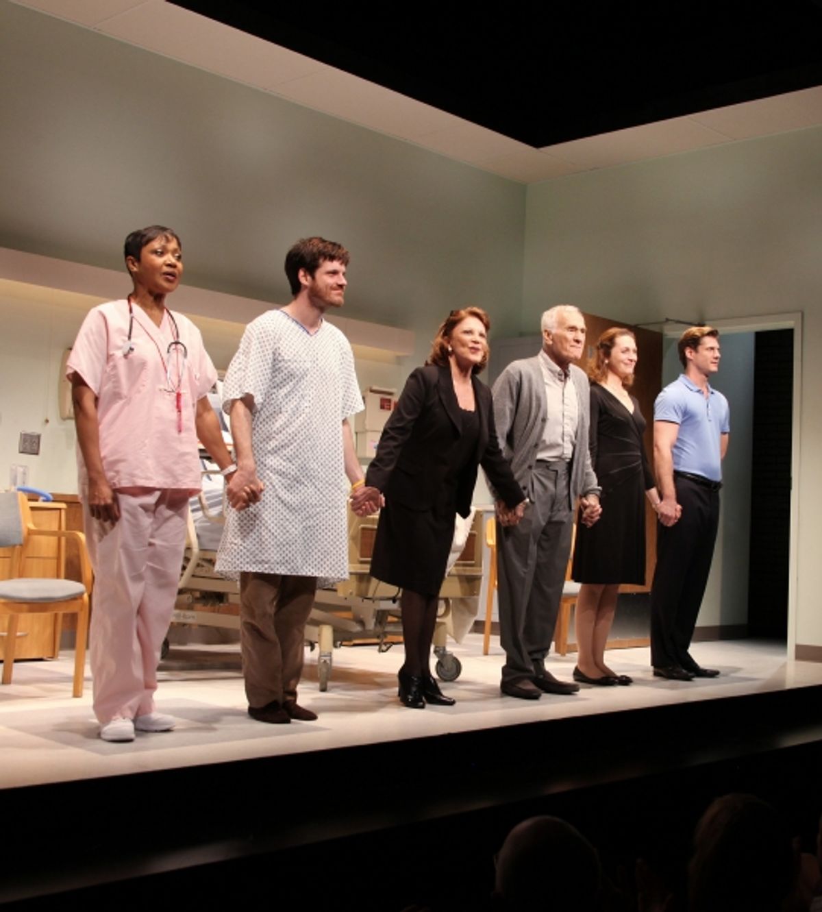 Brenda Pressley, Michael Esper, Linda Lavin, Dick Latessa & Gregory Wooddell  at 