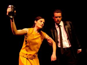 Soleil Lean as Susy Hendrix, Chris Young as Roat Photo