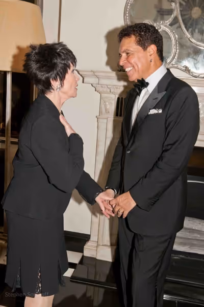 Chita Rivera & Clint Holmes Photo
