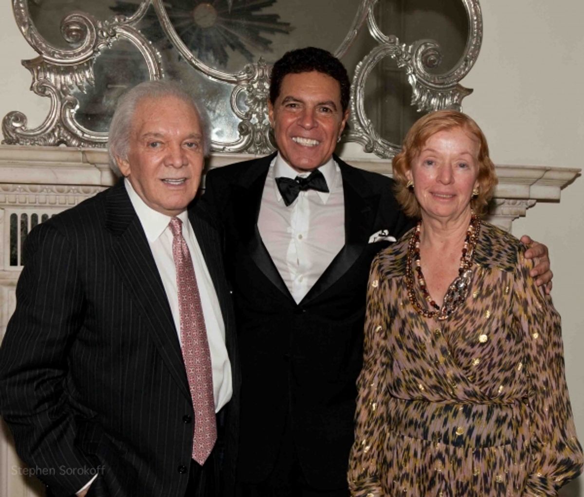 Marty Richards, Clint Holmes, Cecelia Joyce Johnson at 