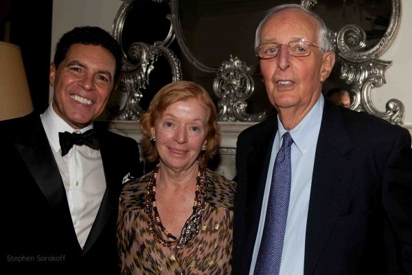 Clint Holmes, Cecelia Joyce Johnson, Roger Horchow Photo