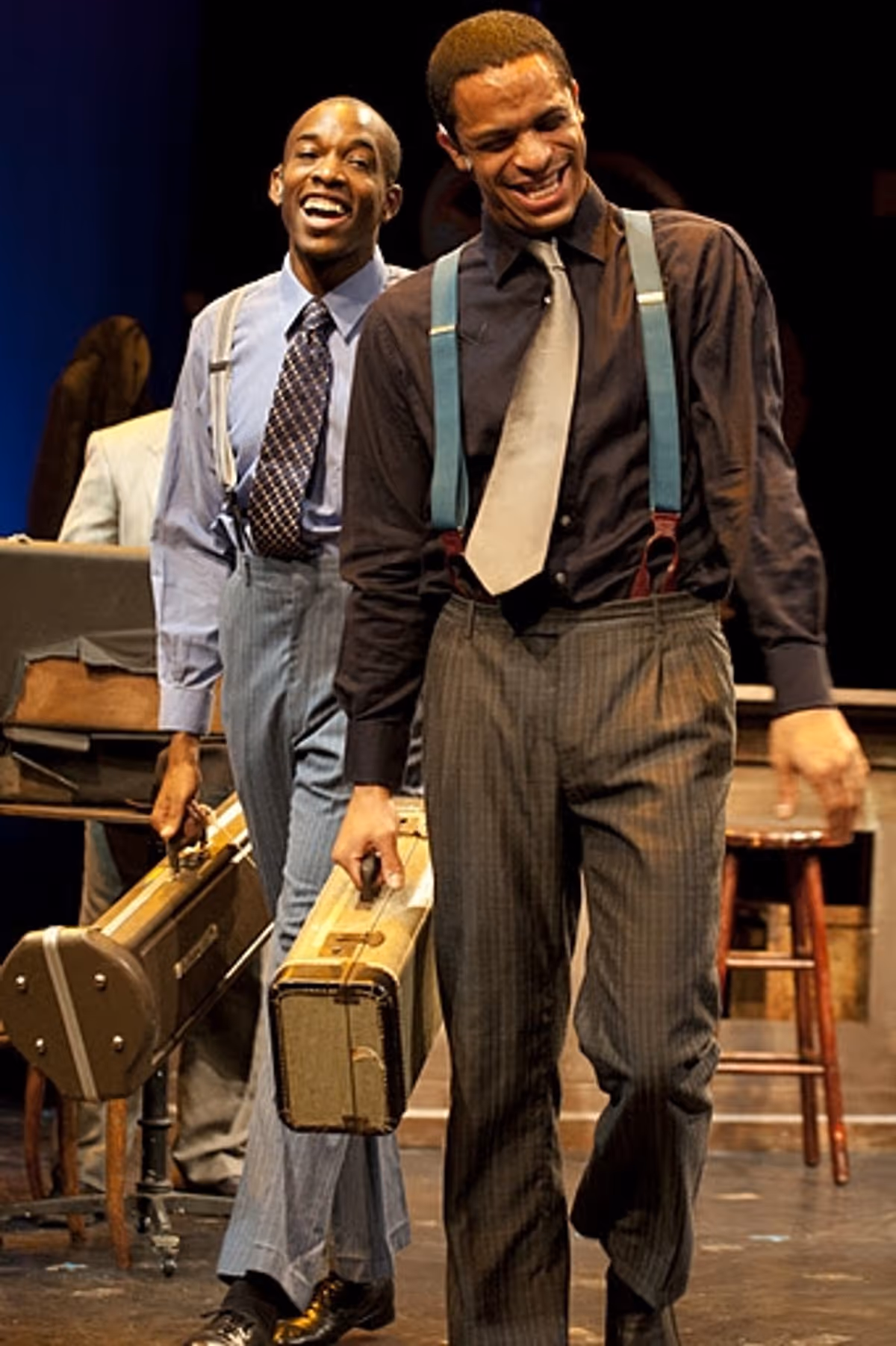 Britton Smith and Thaddeus McCants at CENTRAL AVENUE BREAKDOWN Plays NYMF!