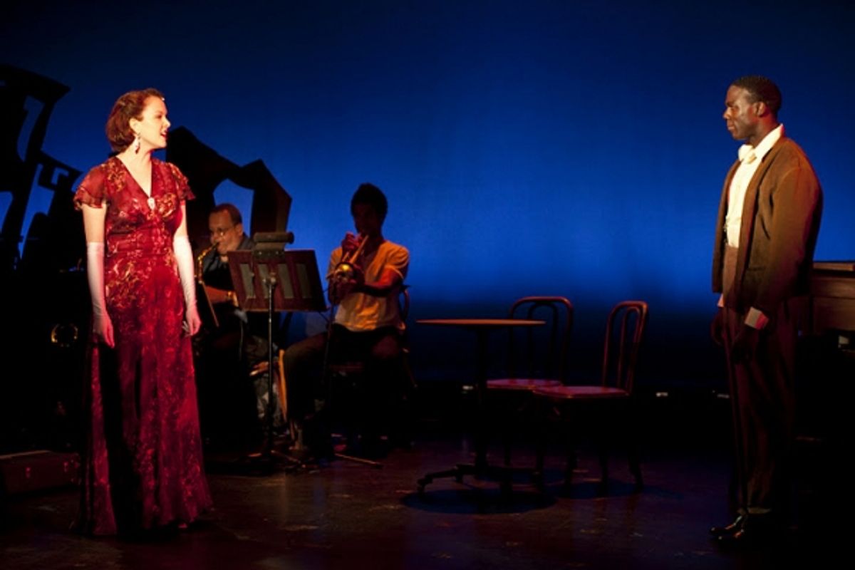 Rebecca LaChance, Rodrick Covington at 