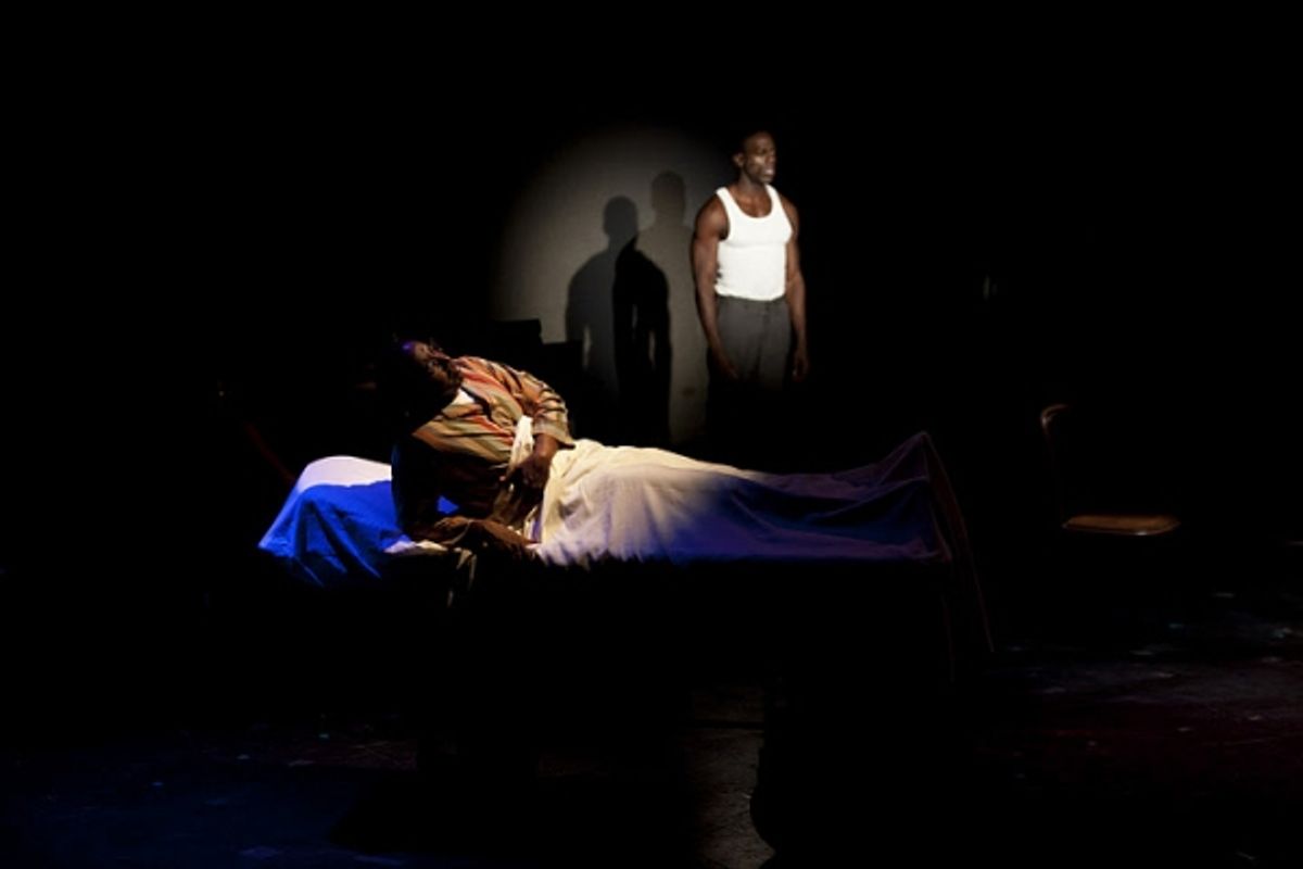 Christopher Albert and Roderick Covington at CENTRAL AVENUE BREAKDOWN Plays NYMF!
