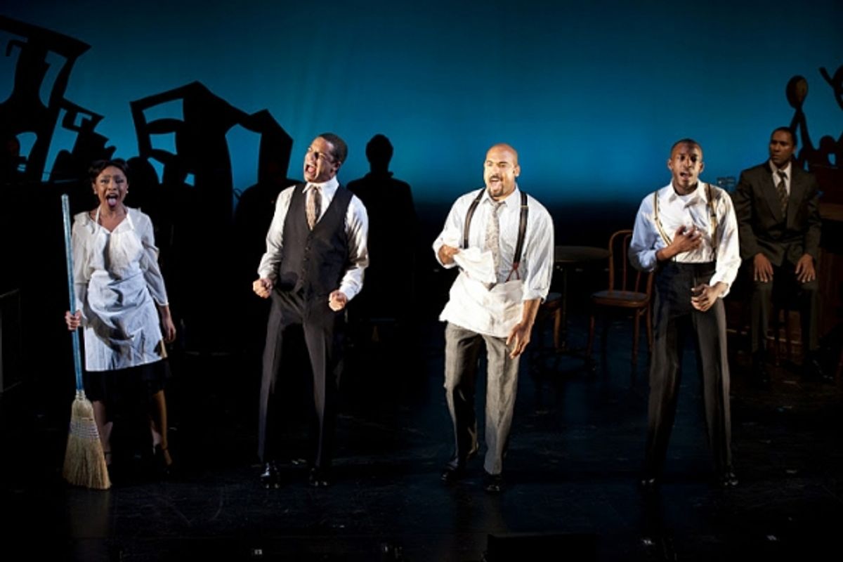 Jennie L. Harney, Thaddeus McCants, Josh Tower, and Britton Smith at 
