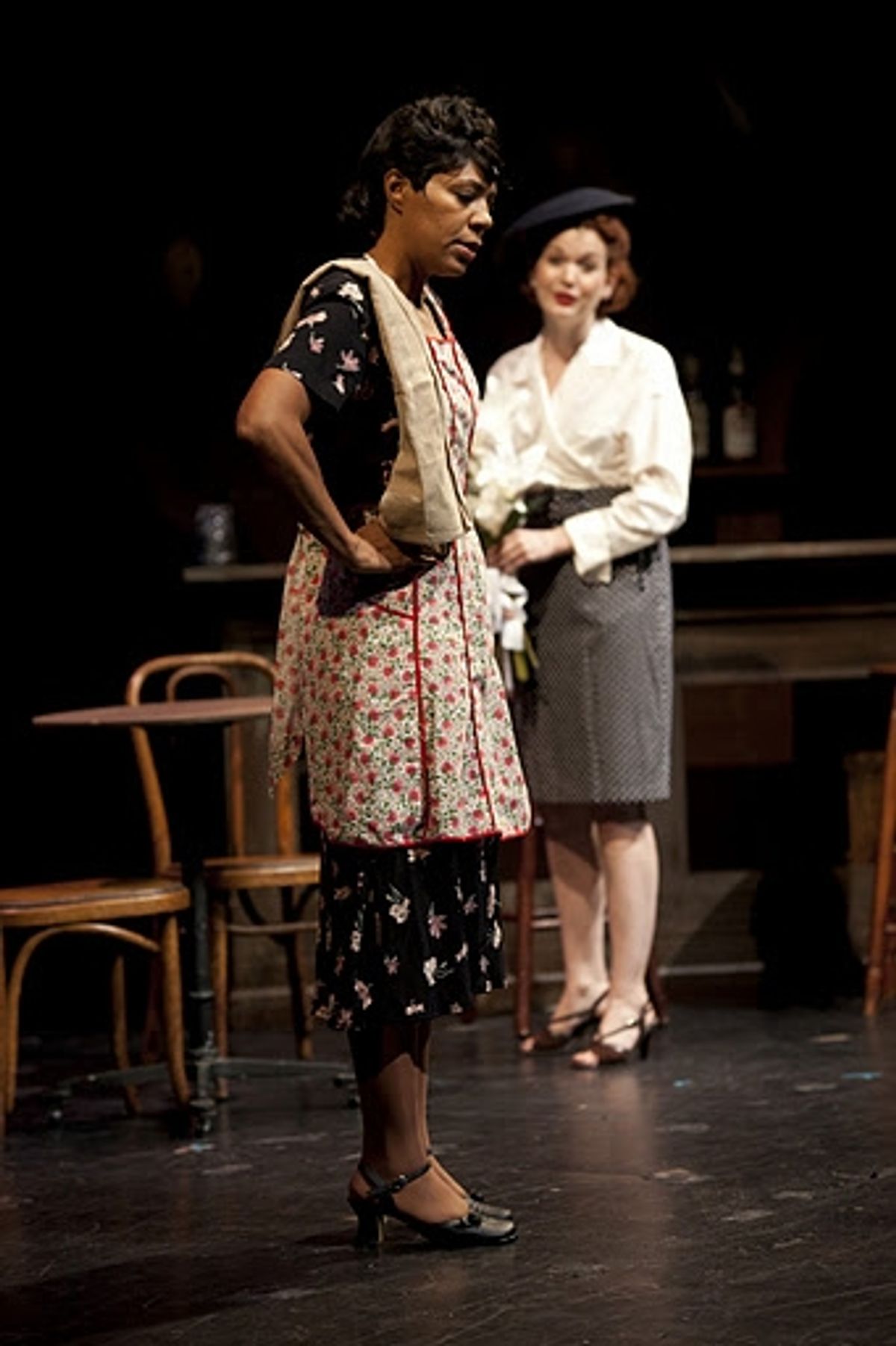 Nicole Powell and Rebecca LaChance at CENTRAL AVENUE BREAKDOWN Plays NYMF!