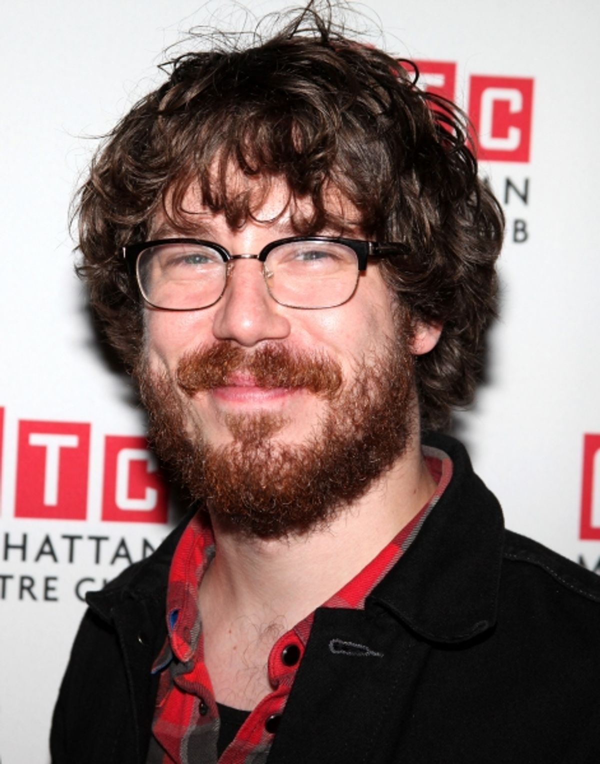John Gallagher Jr. at Zoe Kazan's WE LIVE HERE Celebrates Opening Night at MTC