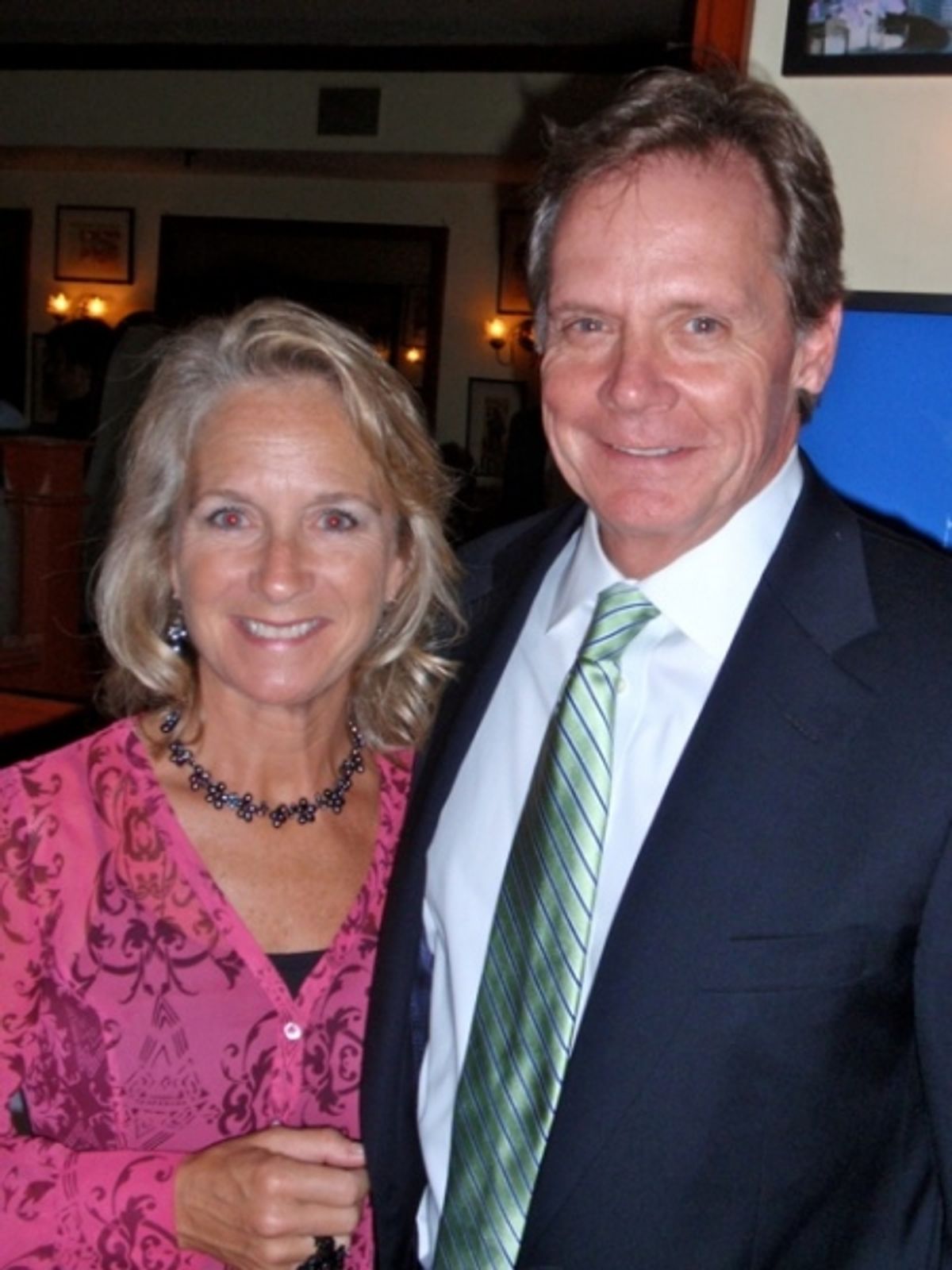 BUD MARTIN and wife KATE at 