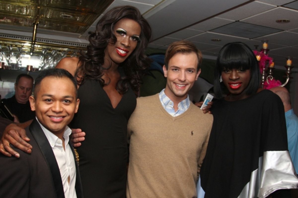 Jeigh Madjus (Jacob), Terry Lavell (Mercedes), Logan Keslar (Bitelle), Donald C. Shorter, Jr. (Chantal)  at 