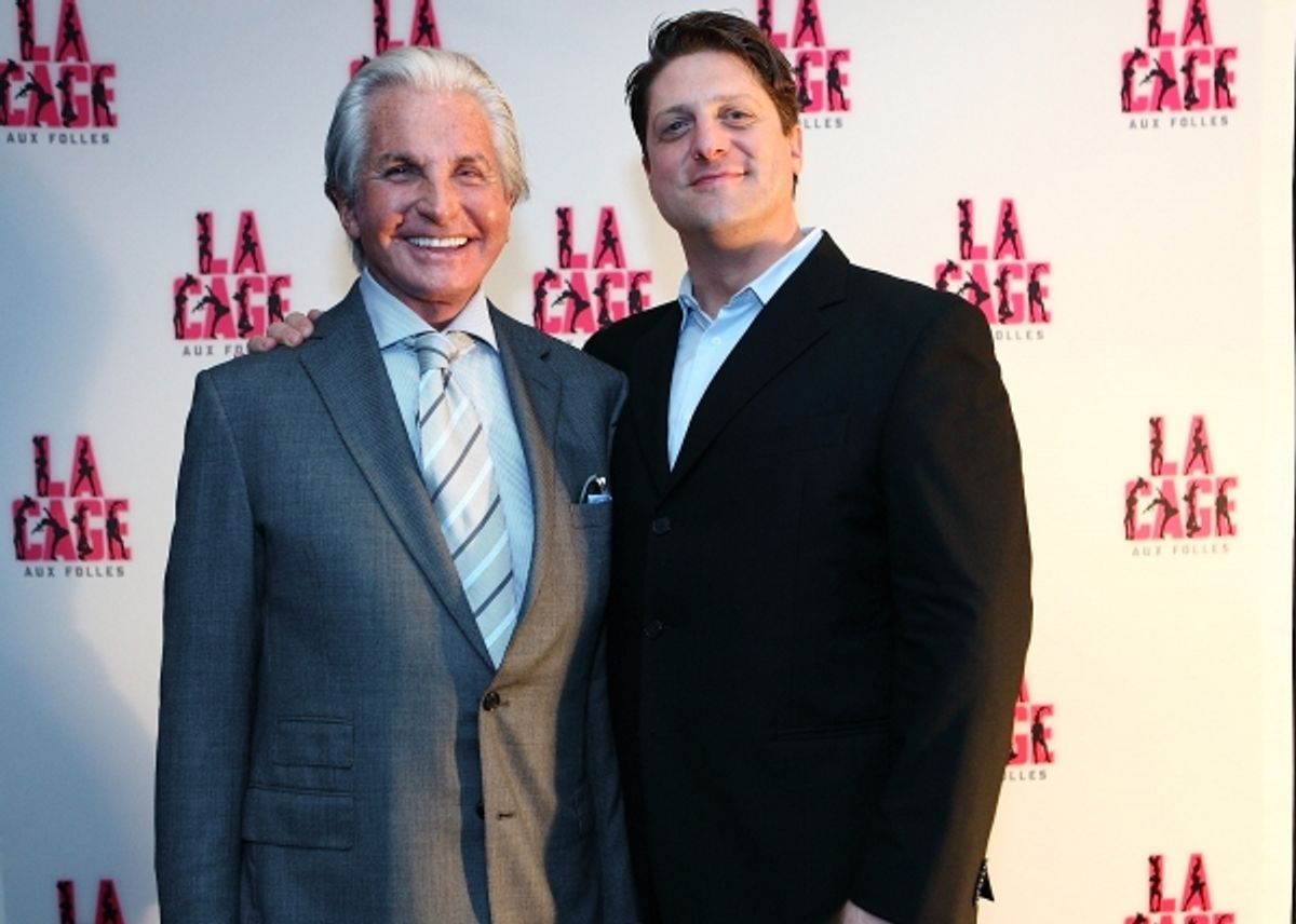 George Hamilton (Georges), Christopher Sieber (Albin)  at 