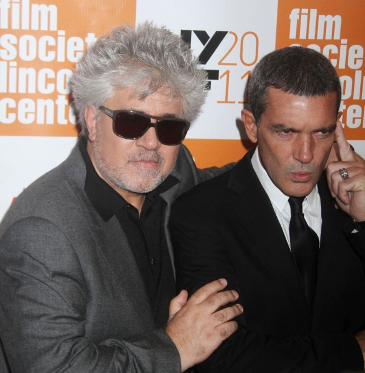 PEDRO ALMODOVAR and ANTONIO BANDERAS