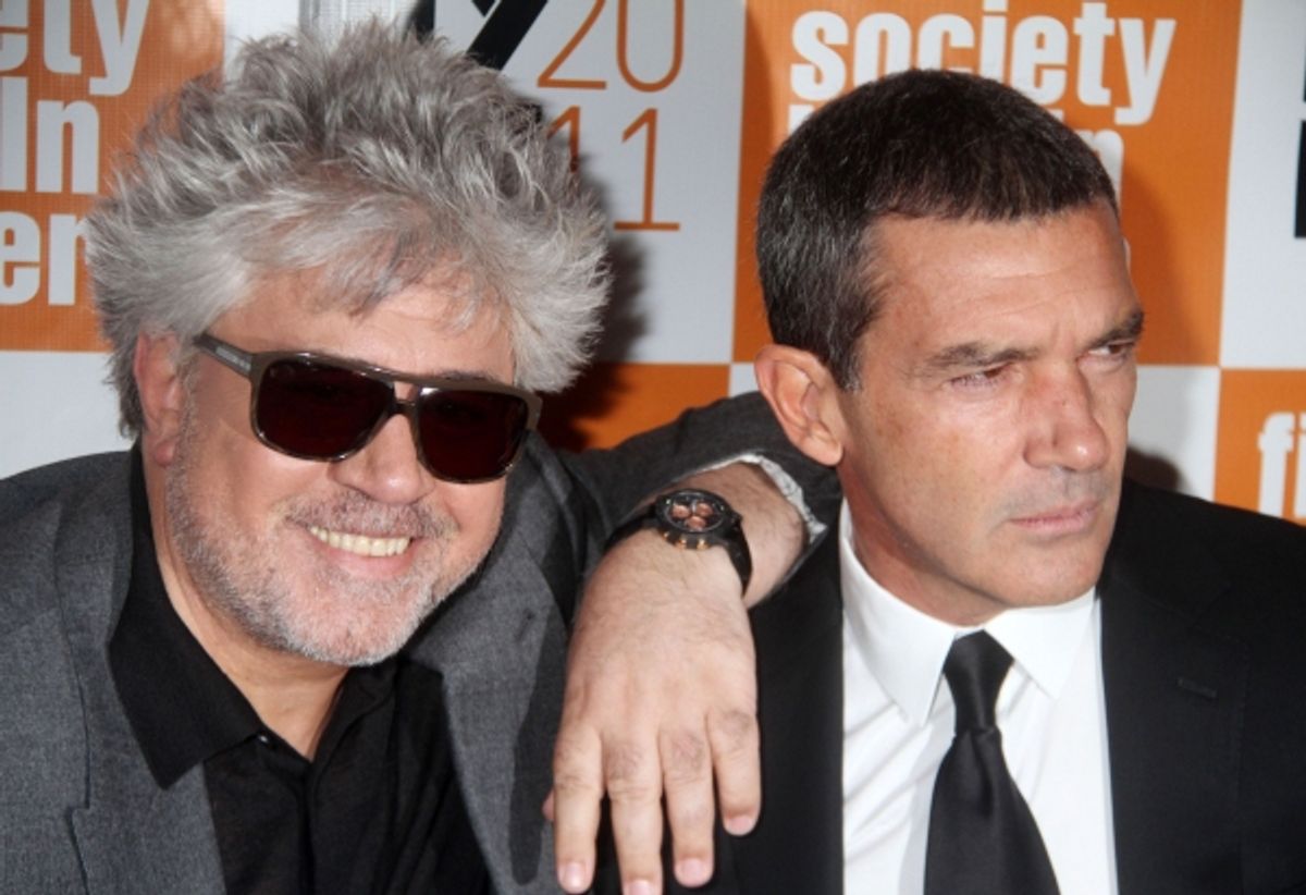 PEDRO ALMODOVAR and ANTONIO BANDERAS