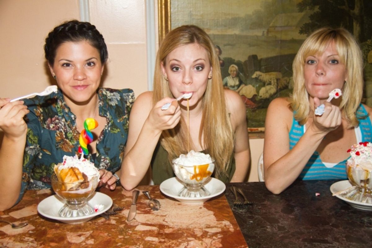 Sara Edwards, Kirsten Scott & Jenifer Foote  - Follies @ Serendipity - 10.12.11 at 