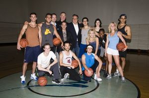 Chris Mullin & the cast of Lysistrata Jones Photo