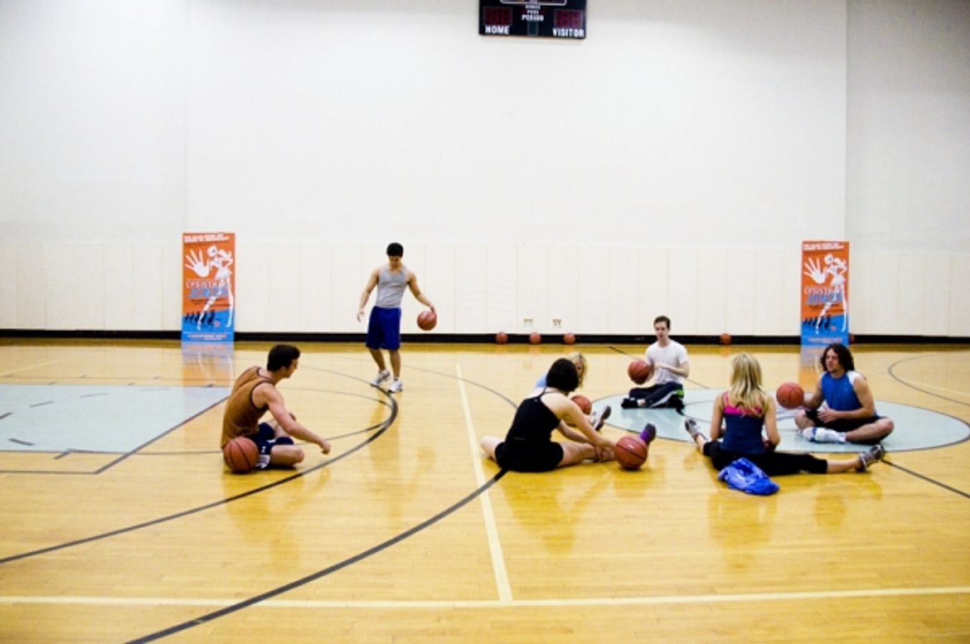 Photo Coverage: NBA's Chris Millen Coaches LYSISTRATA JONES Cast!  Image