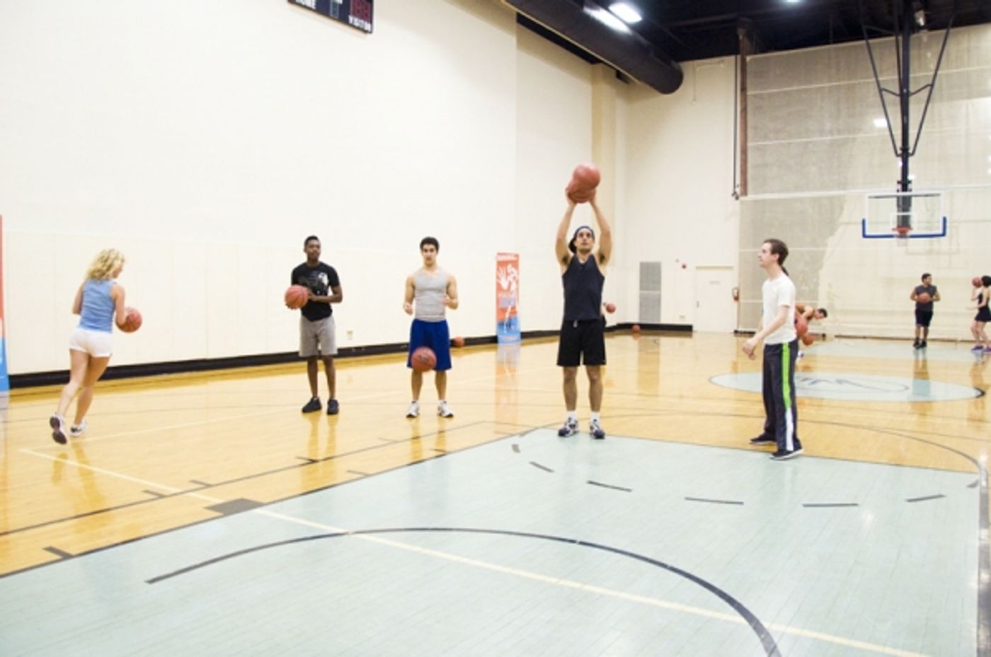 Photo Coverage: NBA's Chris Millen Coaches LYSISTRATA JONES Cast!  Image