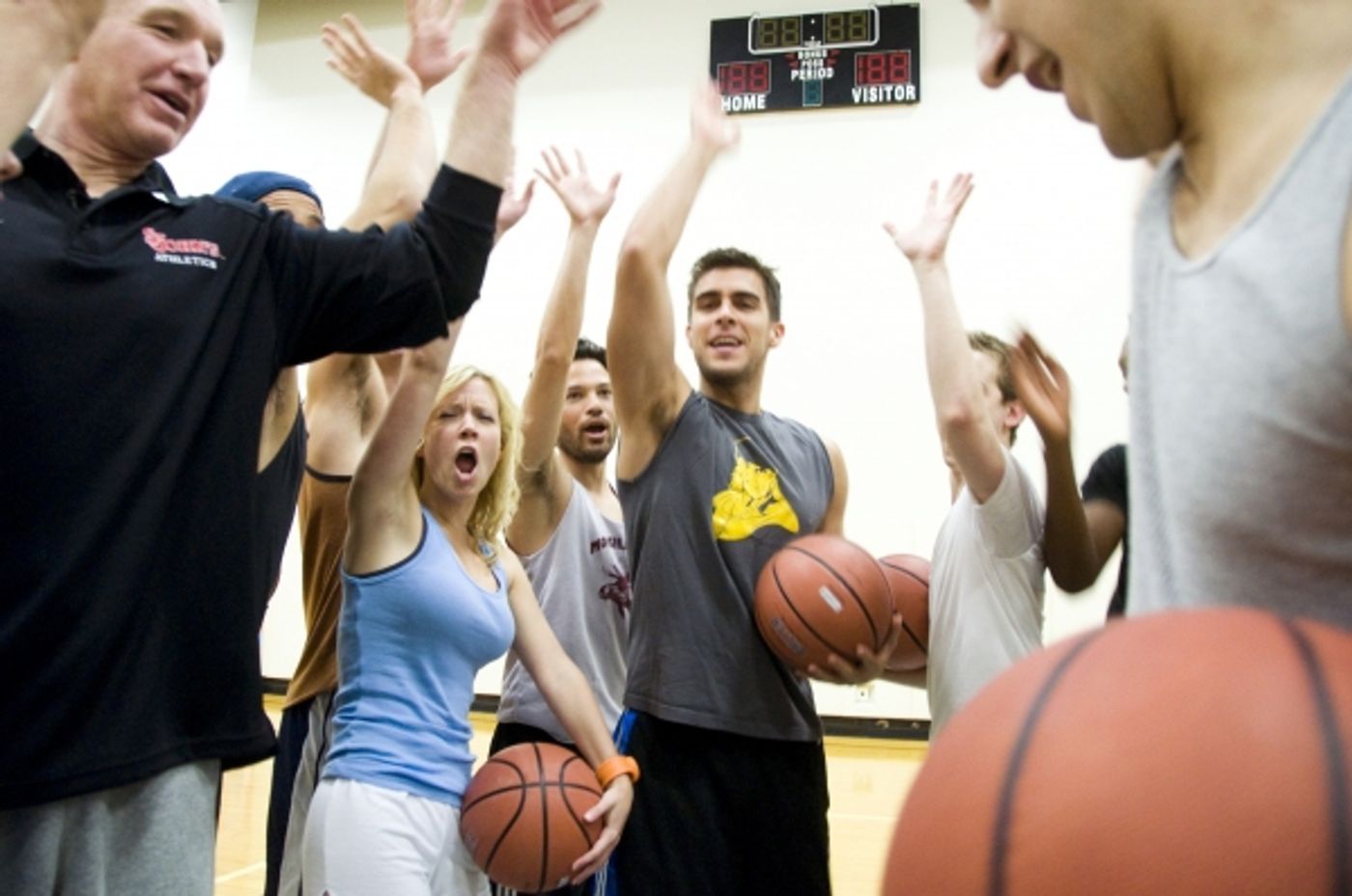 Photo Coverage: NBA's Chris Millen Coaches LYSISTRATA JONES Cast!  Image