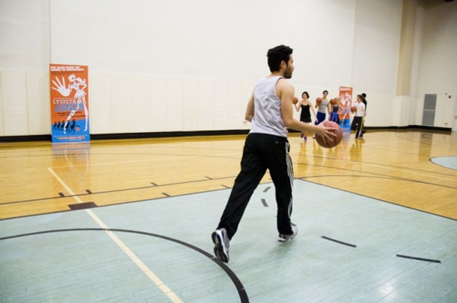 Photo Coverage: NBA's Chris Millen Coaches LYSISTRATA JONES Cast! Image