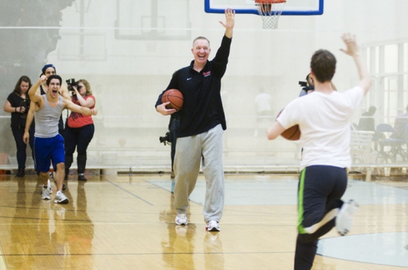 Photo Coverage: NBA's Chris Millen Coaches LYSISTRATA JONES Cast!  Image