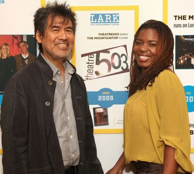 David Henry Hwang and Katori Hall Photo