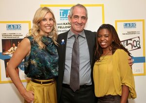 Sandi Goff Farkas, John Clinton Eisner and Katori Hall @ BroadwayWorld Sandi Goff Farkas, John Clinton Eisner and Katori Hall Photo