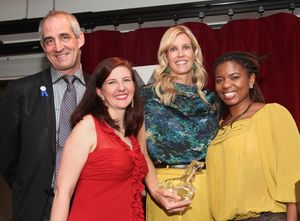 John Clinton Eisner, Lesley Malin, Sandi Goff Farkas, Katori Hall @ BroadwayWorld John Clinton Eisner, Lesley Malin, Sandi Goff Farkas, Katori Hall Photo