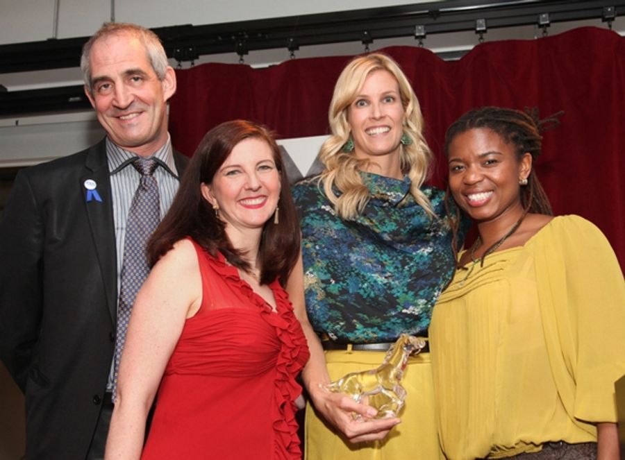 Photo Flash: Lark Play Development Center Honors Katori Hall & Sandi Goff Farkas Image