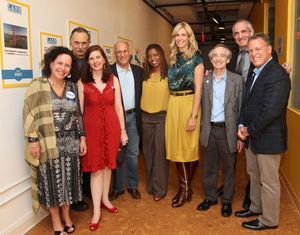 Katori Hall and Sandi Goff Farkas with The Lark Board of Directors @ BroadwayWorld Katori Hall and Sandi Goff Farkas with The Lark Board of Directors Photo