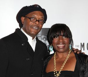 Samuel L. Jackson and his wife Latanya Richardson @ BroadwayWorld Samuel L. Jackson and his wife Latanya Richardson Photo