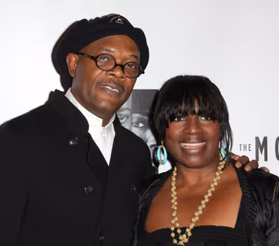 Samuel L. Jackson and his wife Latanya Richardson  Photo