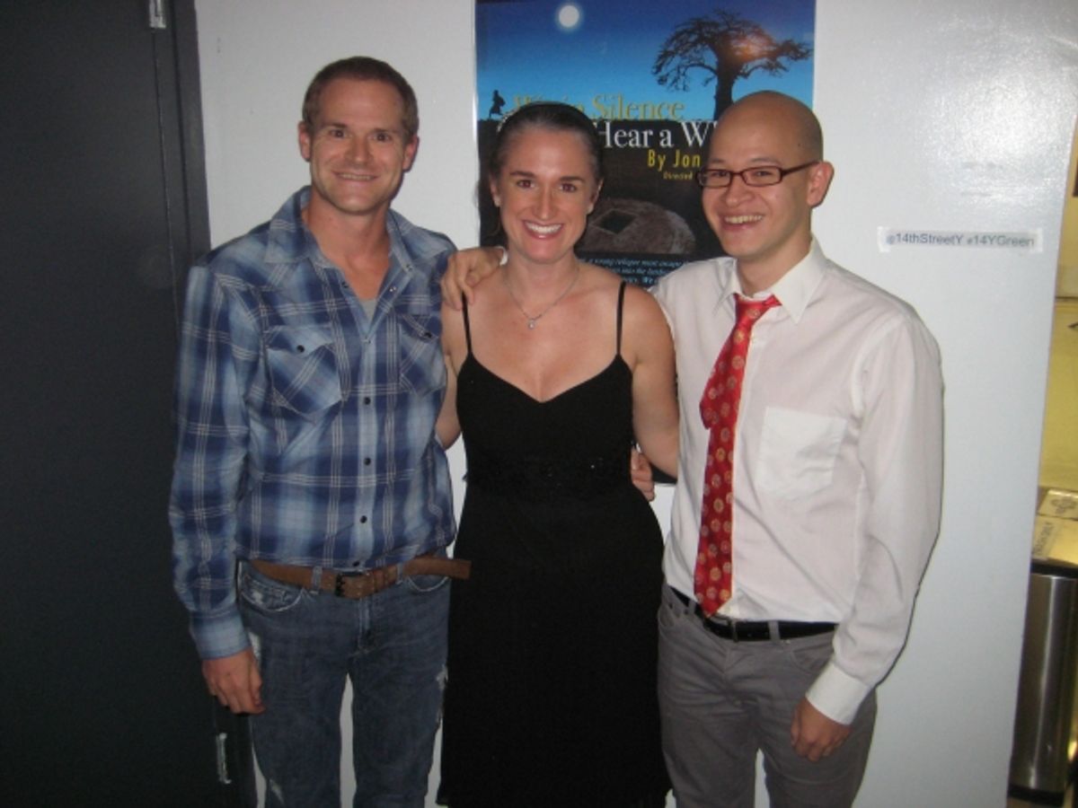 Ken Hall, Melanie Moyer Williams and Jon Kern at 