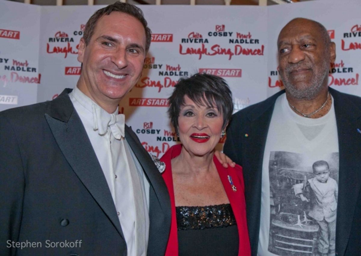 Mark Nadler, Chita Rivera, Bill Cosby at 